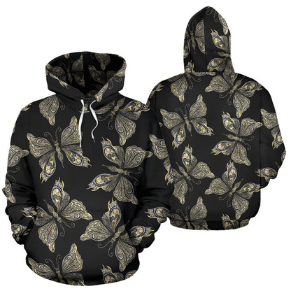 Beautiful Butterfly Pattern All Over Print Hoodie