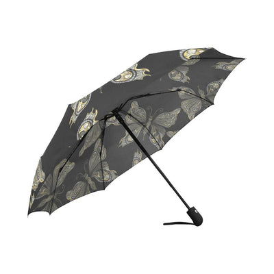 Beautiful Butterfly Pattern Automatic Foldable Umbrella