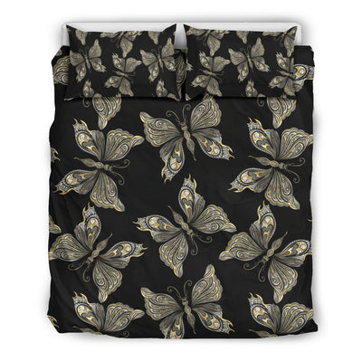 Beautiful Butterfly Pattern Duvet Cover Bedding Set