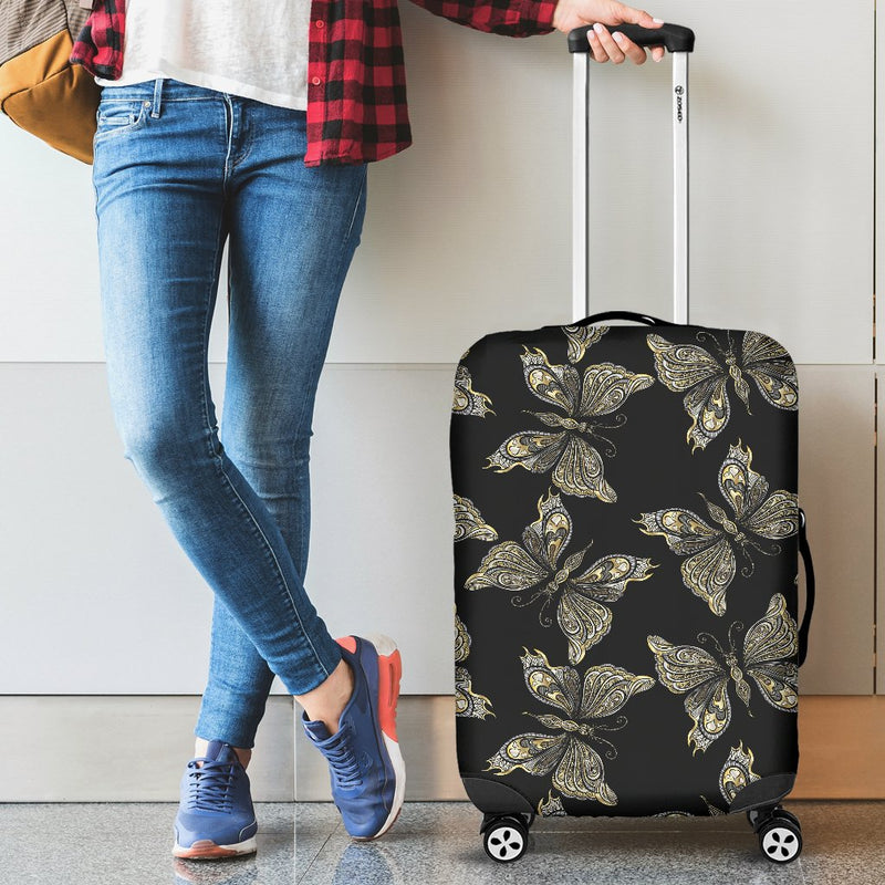 Beautiful Butterfly Pattern Luggage Cover Protector