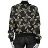 Beautiful Butterfly Pattern Women Casual Bomber Jacket