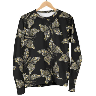 Beautiful Butterfly Pattern Women Crewneck Sweatshirt