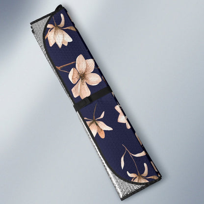 Beautiful Floral Pattern Car Sun Shade-JorJune