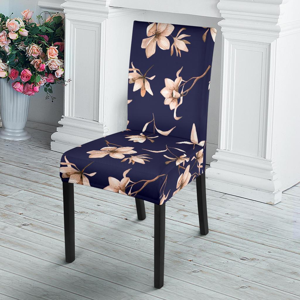 Beautiful Floral Pattern Dining Chair Slipcover-JORJUNE.COM