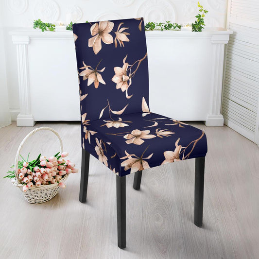 Beautiful Floral Pattern Dining Chair Slipcover-JORJUNE.COM