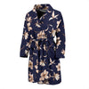 Beautiful Floral Pattern Men Bath Robe