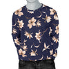Beautiful Floral Pattern Men Crewneck Sweatshirt