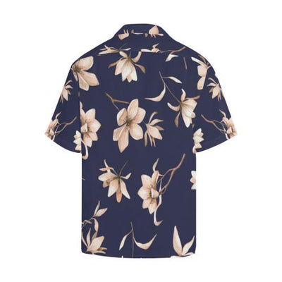 Beautiful Floral Pattern Men Hawaiian Shirt
