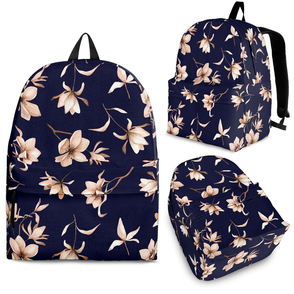 Beautiful Floral Pattern Premium Backpack