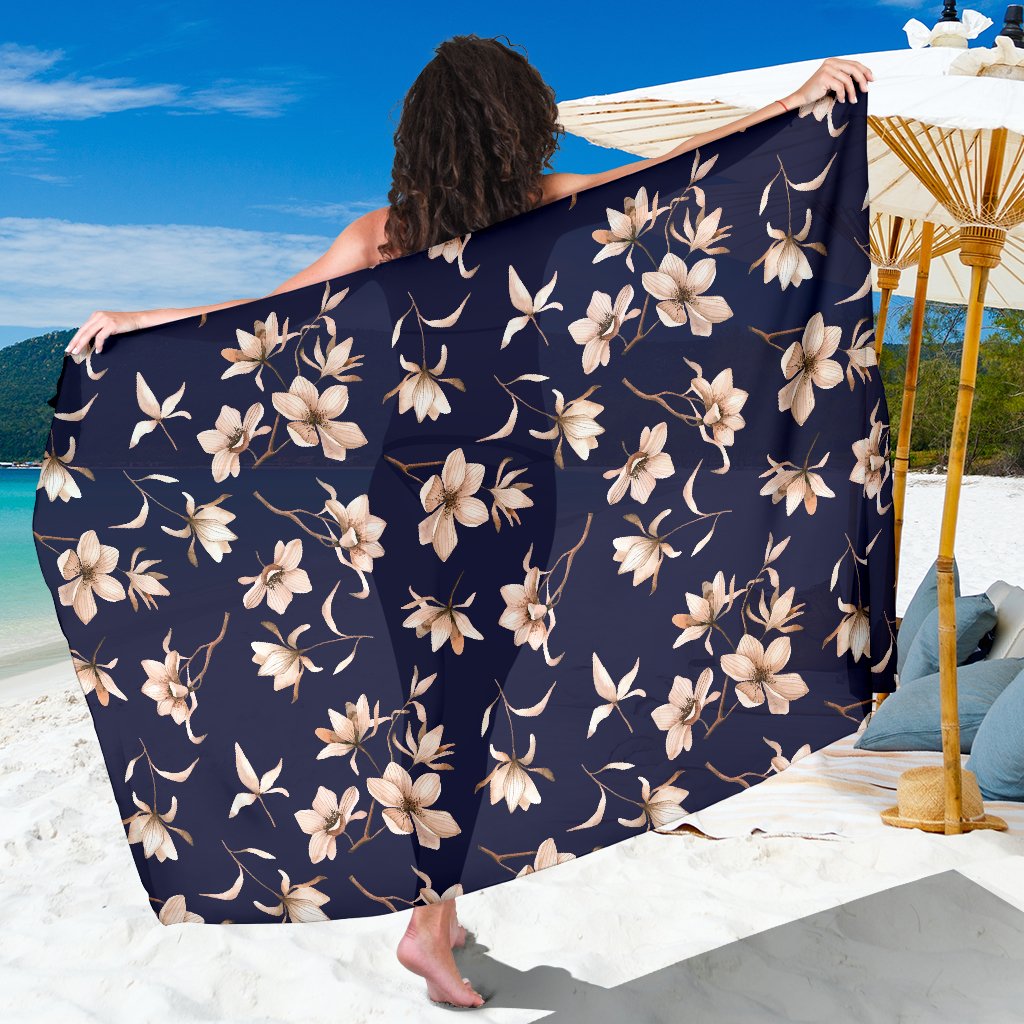 Beautiful Floral Pattern Sarong Pareo Wrap