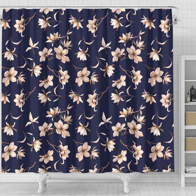 Beautiful Floral Pattern Shower Curtain