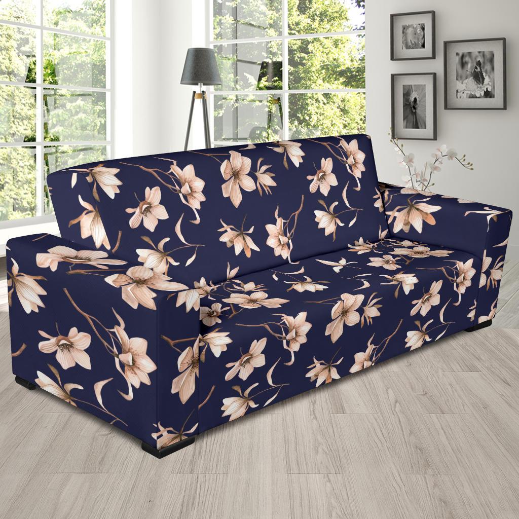 Beautiful Floral Pattern Sofa Slipcover-JORJUNE.COM