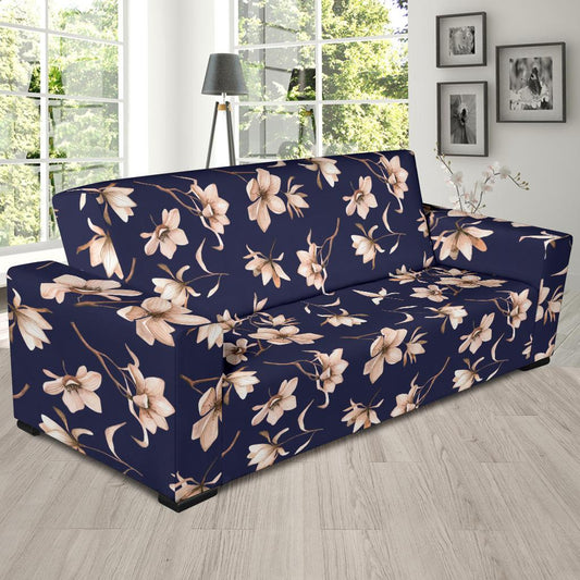 Beautiful Floral Pattern Sofa Slipcover-JORJUNE.COM