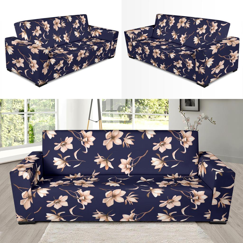 Beautiful Floral Pattern Sofa Slipcover-JORJUNE.COM