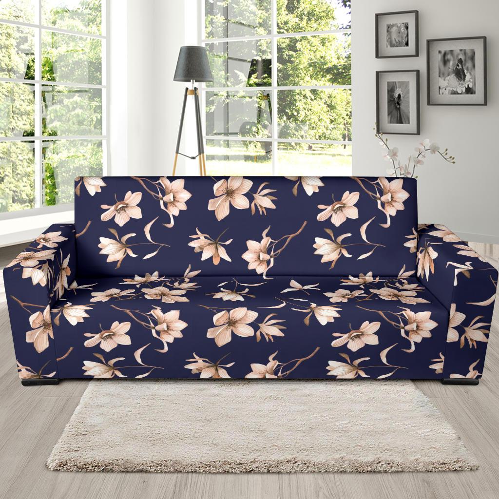 Beautiful Floral Pattern Sofa Slipcover-JORJUNE.COM