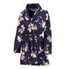 Beautiful Floral Pattern Women Bath Robe