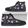 Beautiful Floral Pattern Women High Top Shoes