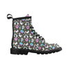 Donut Unicorn Pattern Print Design DN09 Women's Boots