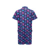 Sea Turtle Print Design LKS309 Men's Romper