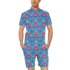 lotus Boho Pattern Print Design LO010 Men's Romper