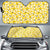 Bee Daisy Pattern Print Design 06 Car Sun Shade-JORJUNE.COM