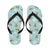 Bee Pattern Print Design BEE010 Flip Flops-JorJune