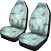 Bee Pattern Print Design BEE010 Universal Fit Car Seat Covers