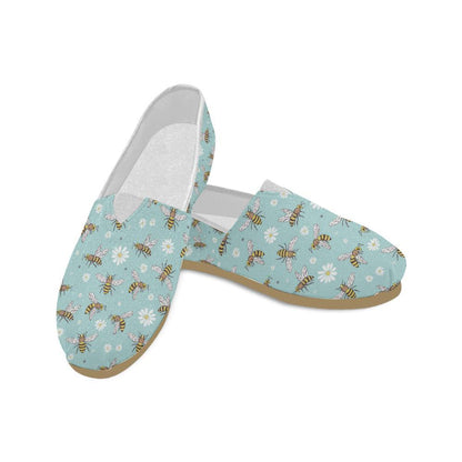 Bee Pattern Print Design BEE010 Women Casual Shoes-JorJune.com