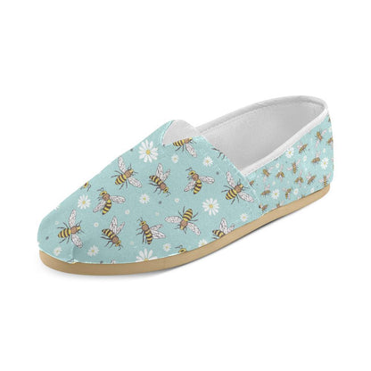 Bee Pattern Print Design BEE010 Women Casual Shoes-JorJune.com
