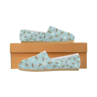 Bee Pattern Print Design BEE010 Women Casual Shoes-JorJune.com