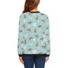 Bee Pattern Print Design BEE010 Women Long Sleeve Sweatshirt-JorJune