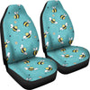 Bee Pattern Print Design BEE02 Universal Fit Car Seat Covers