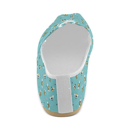 Bee Pattern Print Design BEE02 Women Casual Shoes-JorJune.com