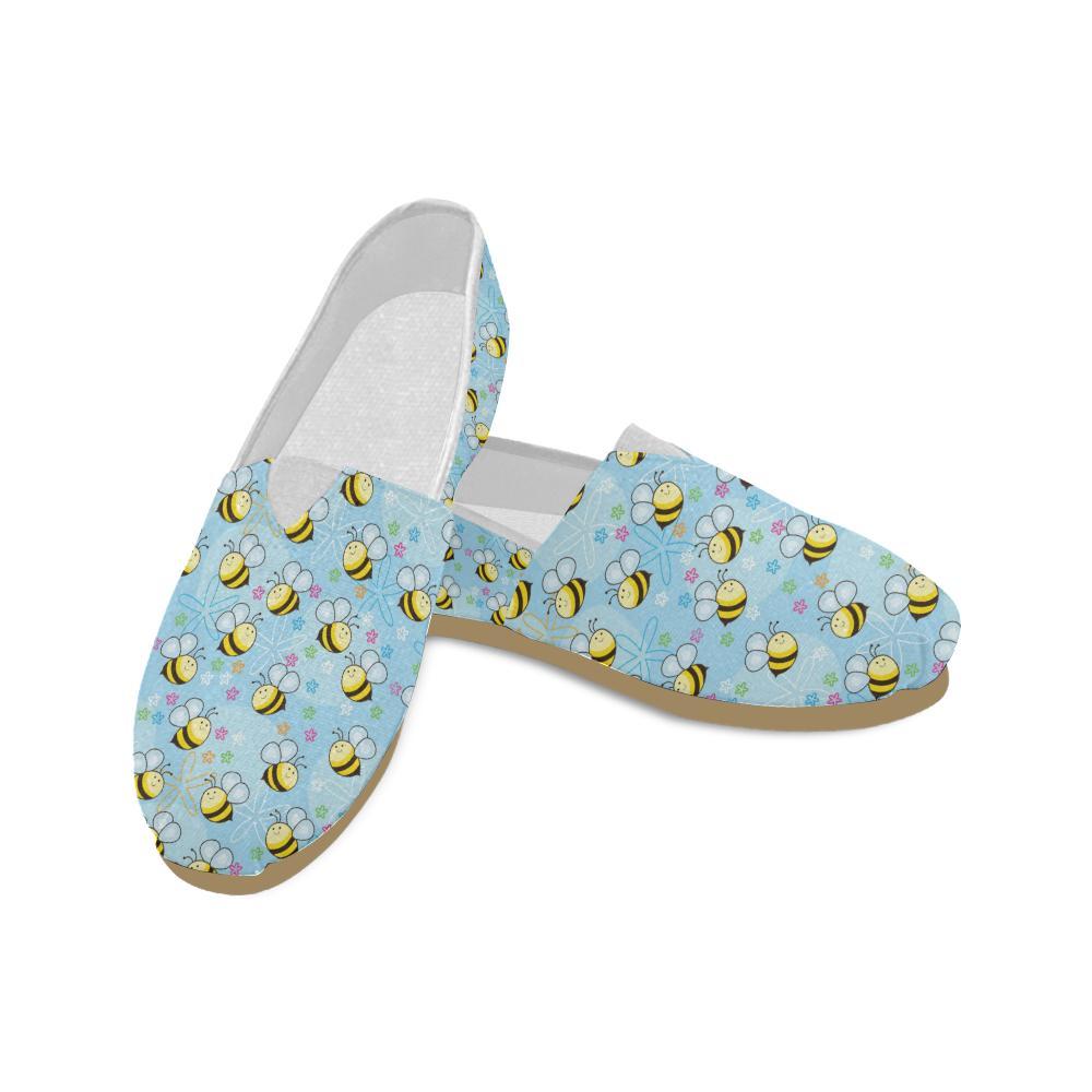 Bee Pattern Print Design BEE03 Women Casual Shoes-JorJune.com