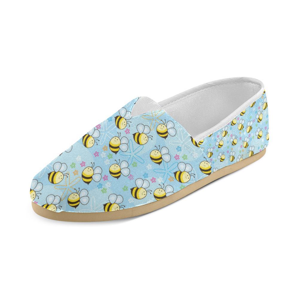 Bee Pattern Print Design BEE03 Women Casual Shoes-JorJune.com