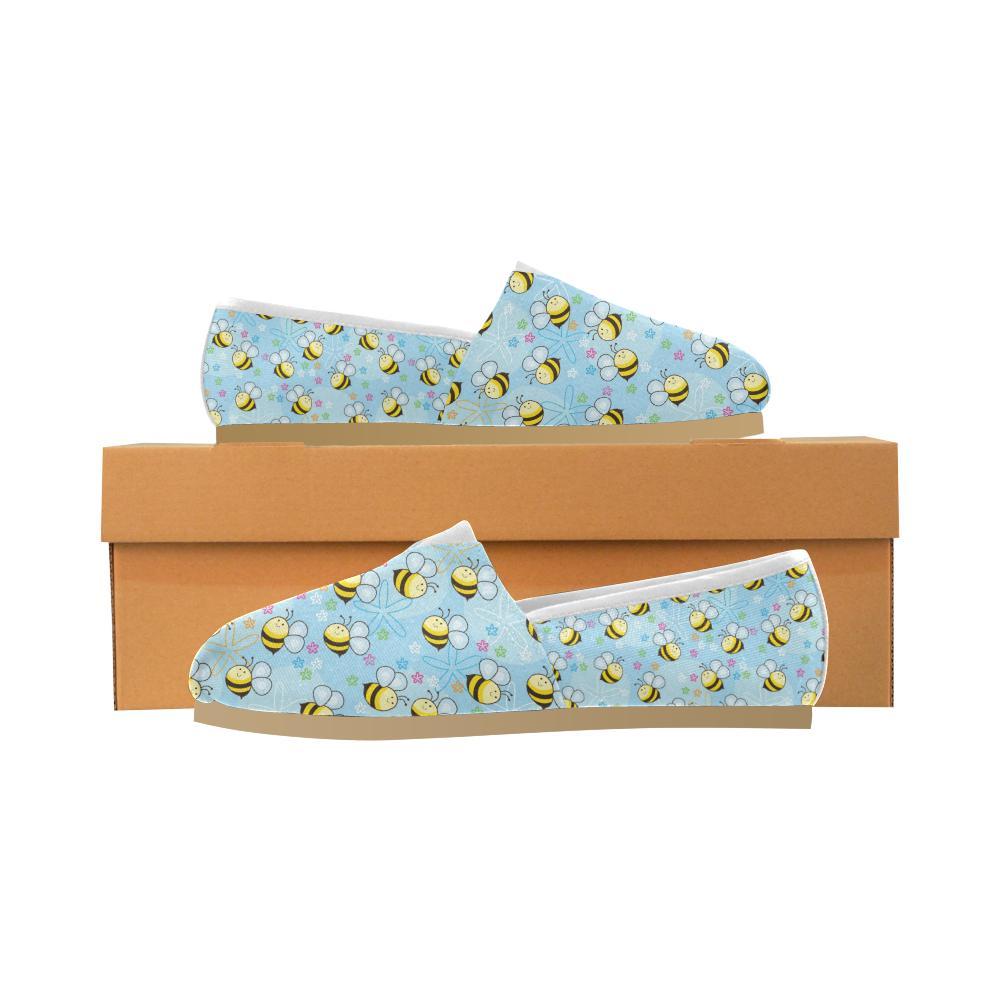 Bee Pattern Print Design BEE03 Women Casual Shoes-JorJune.com