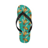 Bee Pattern Print Design BEE04 Flip Flops-JorJune