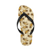 Bee Pattern Print Design BEE05 Flip Flops-JorJune