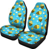 Bee Pattern Print Design BEE06 Universal Fit Car Seat Covers