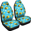 Bee Pattern Print Design BEE06 Universal Fit Car Seat Covers