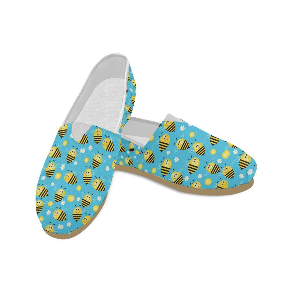 Bee Pattern Print Design BEE06 Women Casual Shoes-JorJune.com