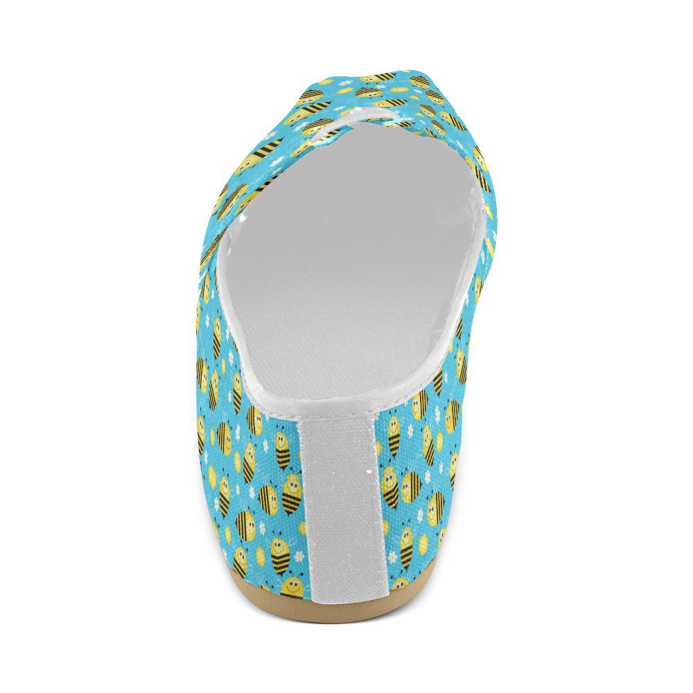 Bee Pattern Print Design BEE06 Women Casual Shoes-JorJune.com
