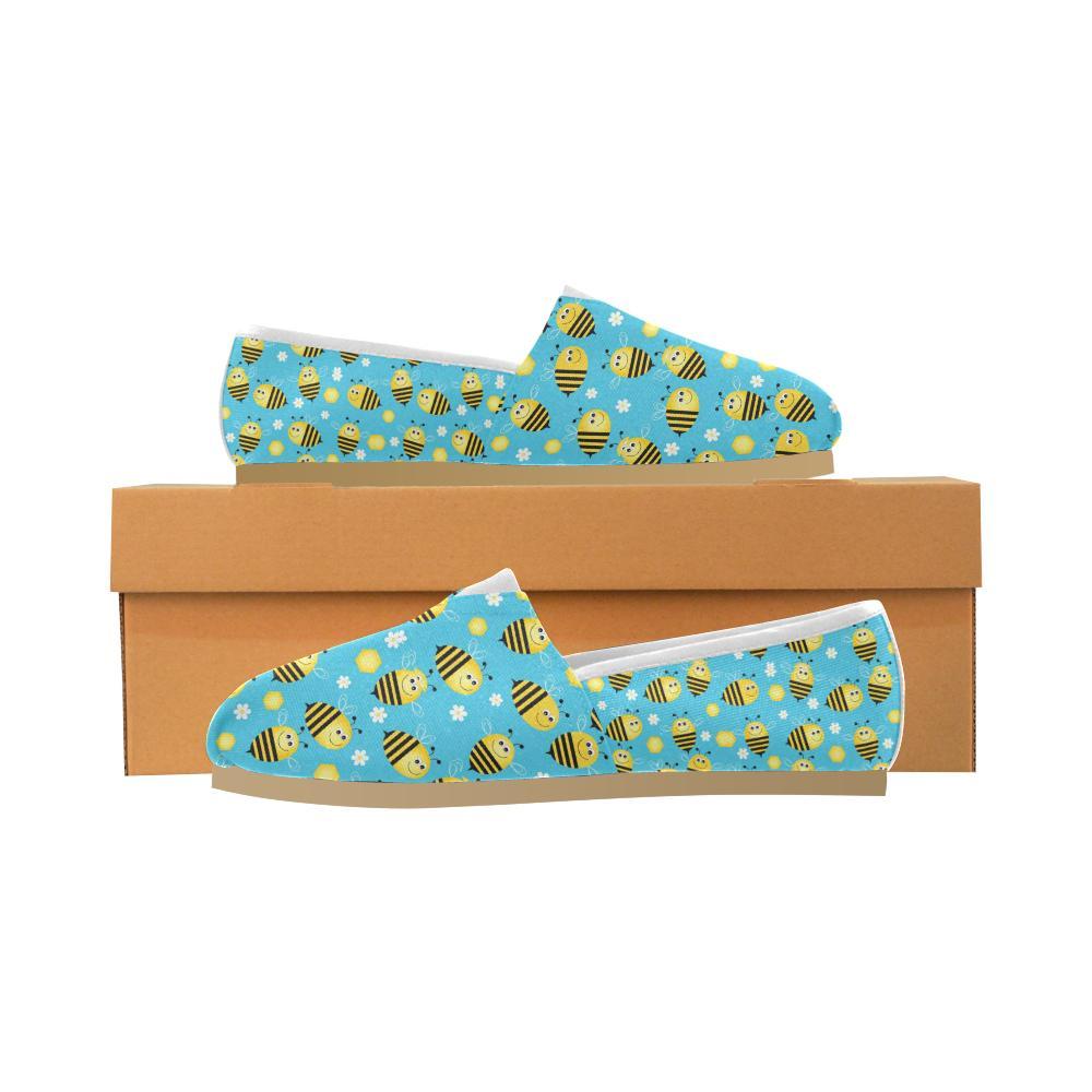 Bee Pattern Print Design BEE06 Women Casual Shoes-JorJune.com