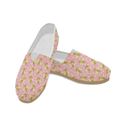 Bee Pattern Print Design BEE07 Women Casual Shoes-JorJune.com