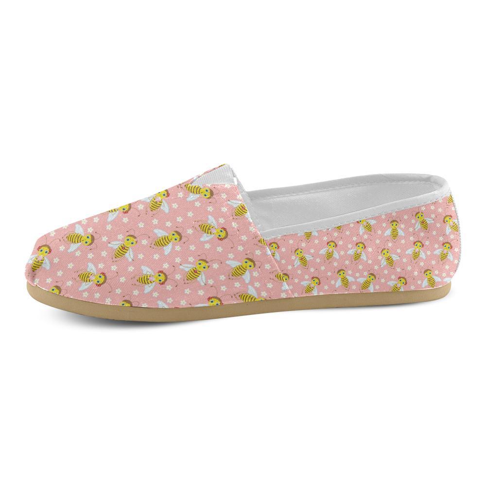 Bee Pattern Print Design BEE07 Women Casual Shoes-JorJune.com