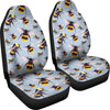 Bee Pattern Print Design BEE08 Universal Fit Car Seat Covers