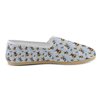 Bee Pattern Print Design BEE08 Women Casual Shoes-JorJune.com