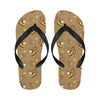 Bee Pattern Print Design BEE09 Flip Flops-JorJune