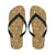 Bee Pattern Print Design BEE09 Flip Flops-JorJune