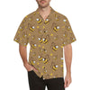 Bee Pattern Print Design BEE09 Men Hawaiian Shirt-JorJune